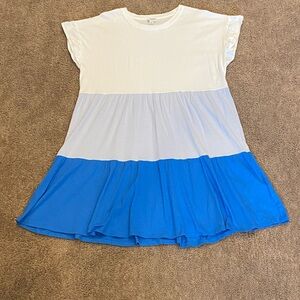 EUC J.Crew Color Block Dress Women’s XL